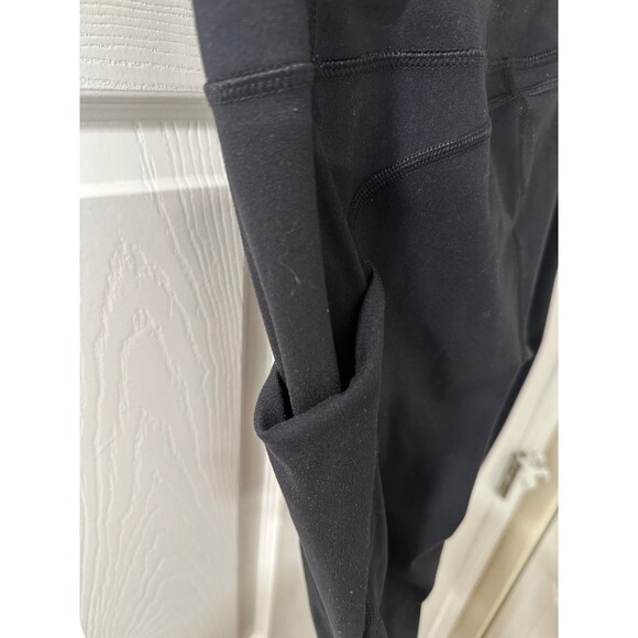 IUGA Black High Waist Yoga Pants with Pockets - Size M - Picture 4 of 5